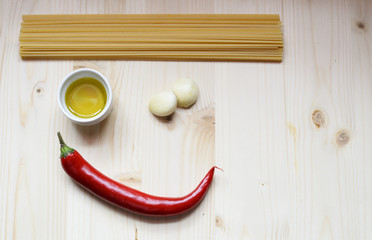 Pasta aglio olio e peperoncino