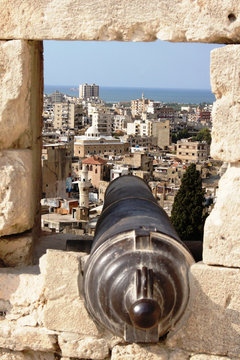 Panorama of Tripoli, Lebanon