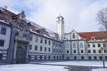 Fototapeta na wymiar Renaissance Fronhof in Augsburg city, Germany