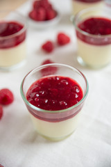 Panna Cotta mit Beeren