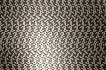 Steel floor texture or background