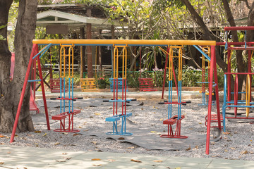 Colorful Playground children in the park