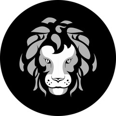 lion head emblem