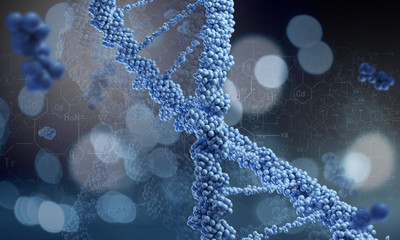 DNA research background