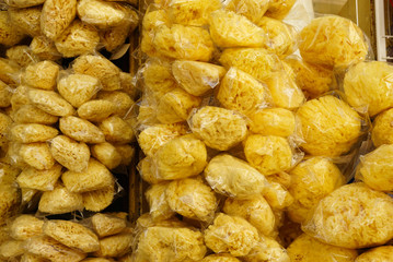 Marine sponges in the Market, Athens,Greece