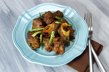 Mutton fry