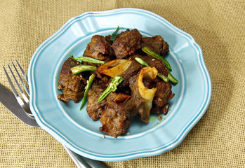 Mutton fry