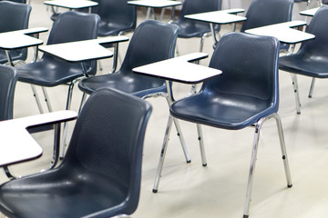Thai lecture chairs and tables