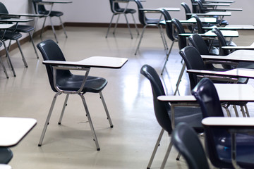 Thai lecture chairs and tables
