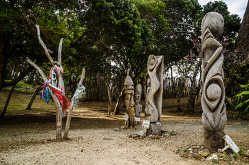 Ensemble de totem