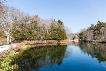 Lake in japan