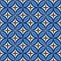 Gorgeous seamless  pattern  white Turkish, Moroccan, Portuguese  tiles, Azulejo, Arabic ornament. Islamic art.   Can be used for wallpaper, pattern fills, web page background,surface textures.