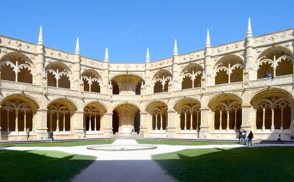Mosteiro dos Jeronimos à Lisbonne