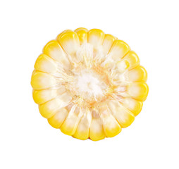 corn isolated on white background