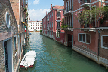 Fototapeta na wymiar Venice Canal Historic District