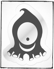 Halloween spooky clipart vector