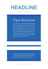 Vector Brochure Flyer design Layout template