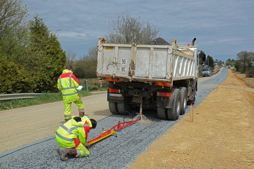 essai routier plaque