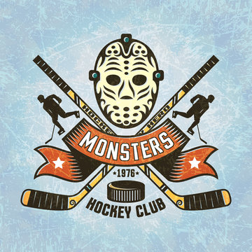Logo for hockey team