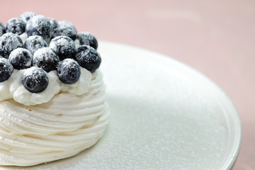 Pavlova close-up