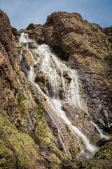 Fototapeta premium Cascade de l'Ondella waterfall in Corsica