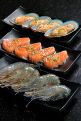 Seafoods BBQ Dinner Set