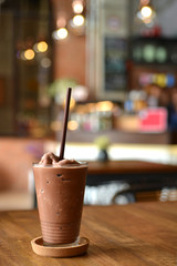 chocolate blended drink recipe