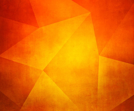 Hintergrund Orange Polygon 