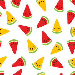 Watermelon seamless pattern.