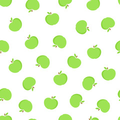 Apple seamless pattern.