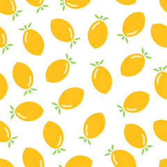 Citrus seamless pattern.