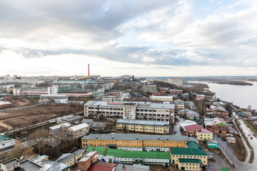 City Industrial zone, railroad.