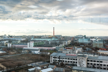 City Industrial zone, railroad.