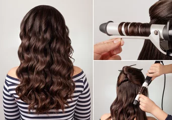 Peel and stick wall murals hairstyle curly hair tutorial