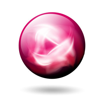 Abstract hi-tech sphere logo icon
