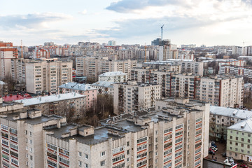 The urban landscape of russia