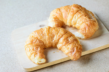 Fresh baked Croissants