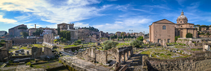 Obraz premium Forum Romanum - panorama