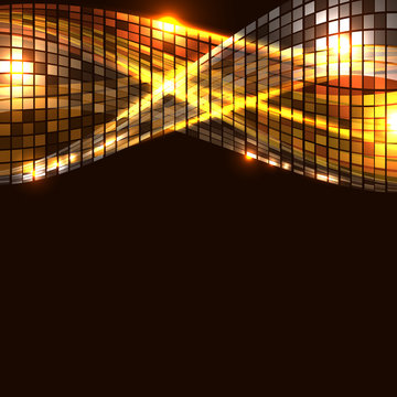 Abstract gold background