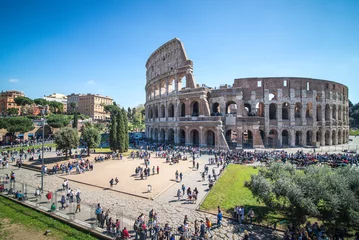 Fotobehang Colosseum Colosseum in Rome, Italy