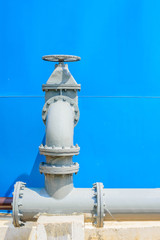 chiller water pump with pressure gauge, water support.