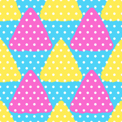 Bright colored seamless pattern. Vector illustration