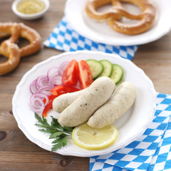 Weißwürste - Bavarian traditional white sausages