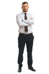 businessman portrait isolated
