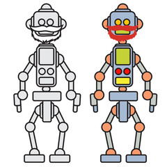 To work well, the robots have to knead the joints and hinges.