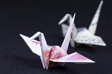 Bank Notes Origami