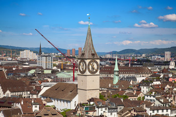 Zurich in summer