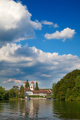 Fototapeta na wymiar Rheinau monastery