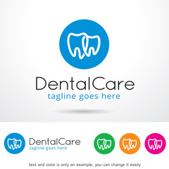 Dental Care Logo Template Design Vector 
