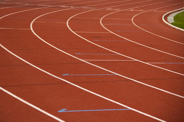 turn of racetrack